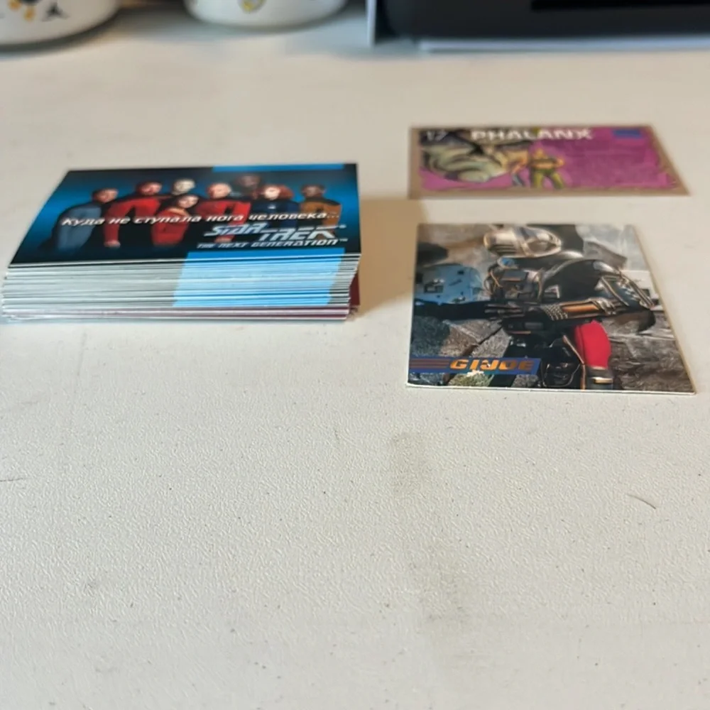 Lot of Star Trek 1991 1992 Next Generation Cards and 2‎ misc cards